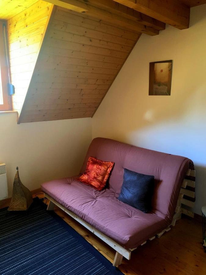 Appartement Dans Chalet Avec Jardin, Vue Montagne Окен Экстерьер фото